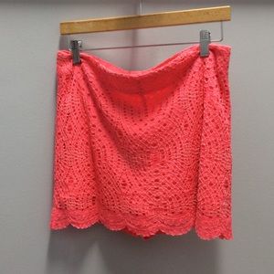 Lily Pulitzer pink coral skort size 8